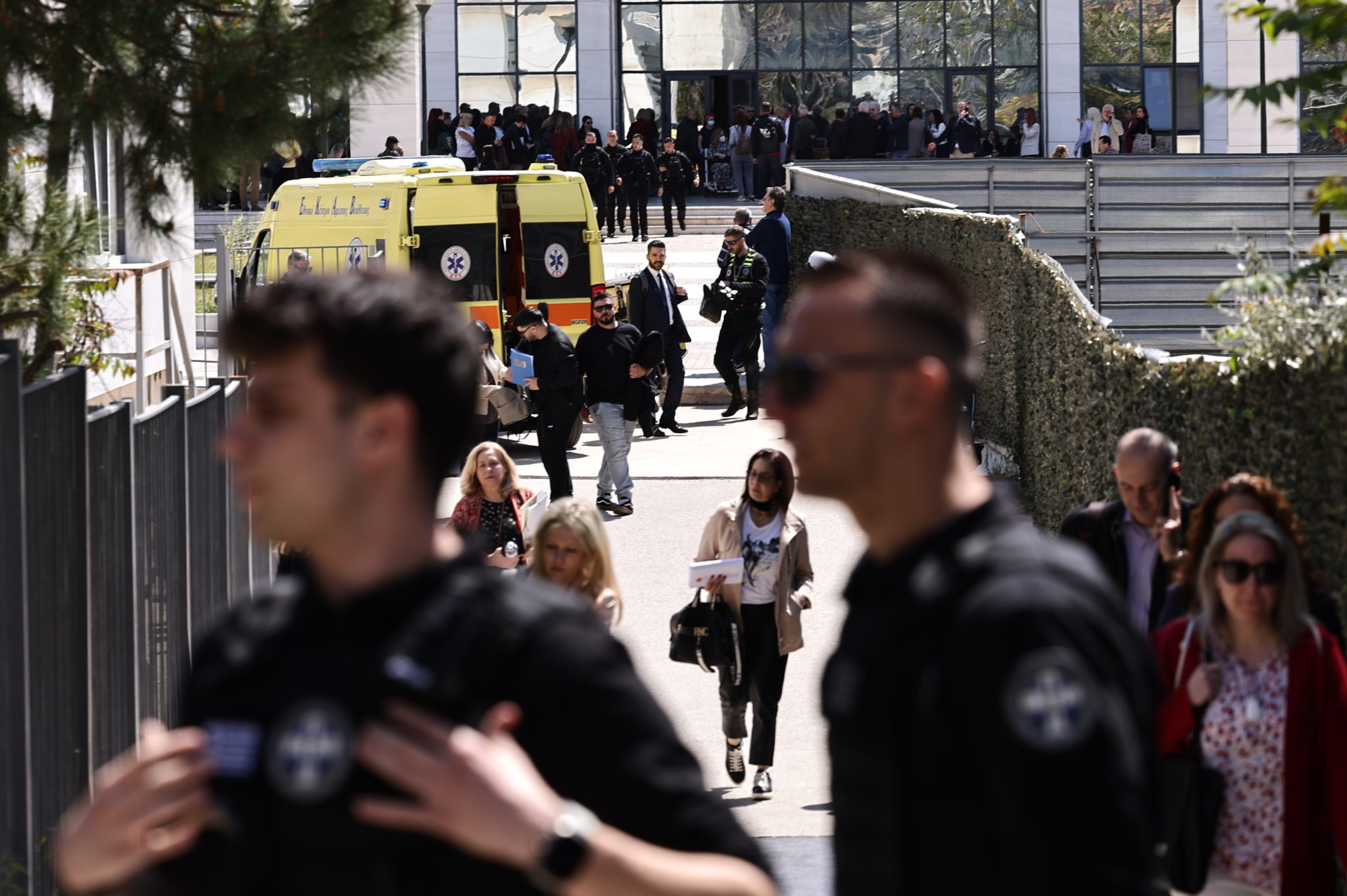 πυροβολισμοί Πρωτοδικείο