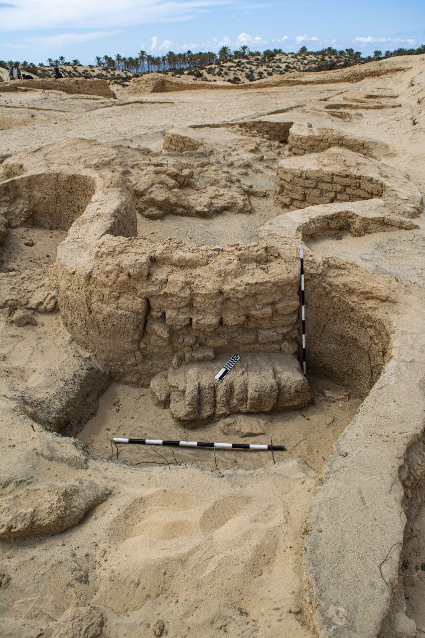 Αιγυπτιακό φρούριο 3.500 ετών στο Τελ ελ-Χαρούμπα, Βόρειο Σινά. Πηγή: Υπουργείο Τουρισμού και Αρχαιοτήτων της Αιγύπτου