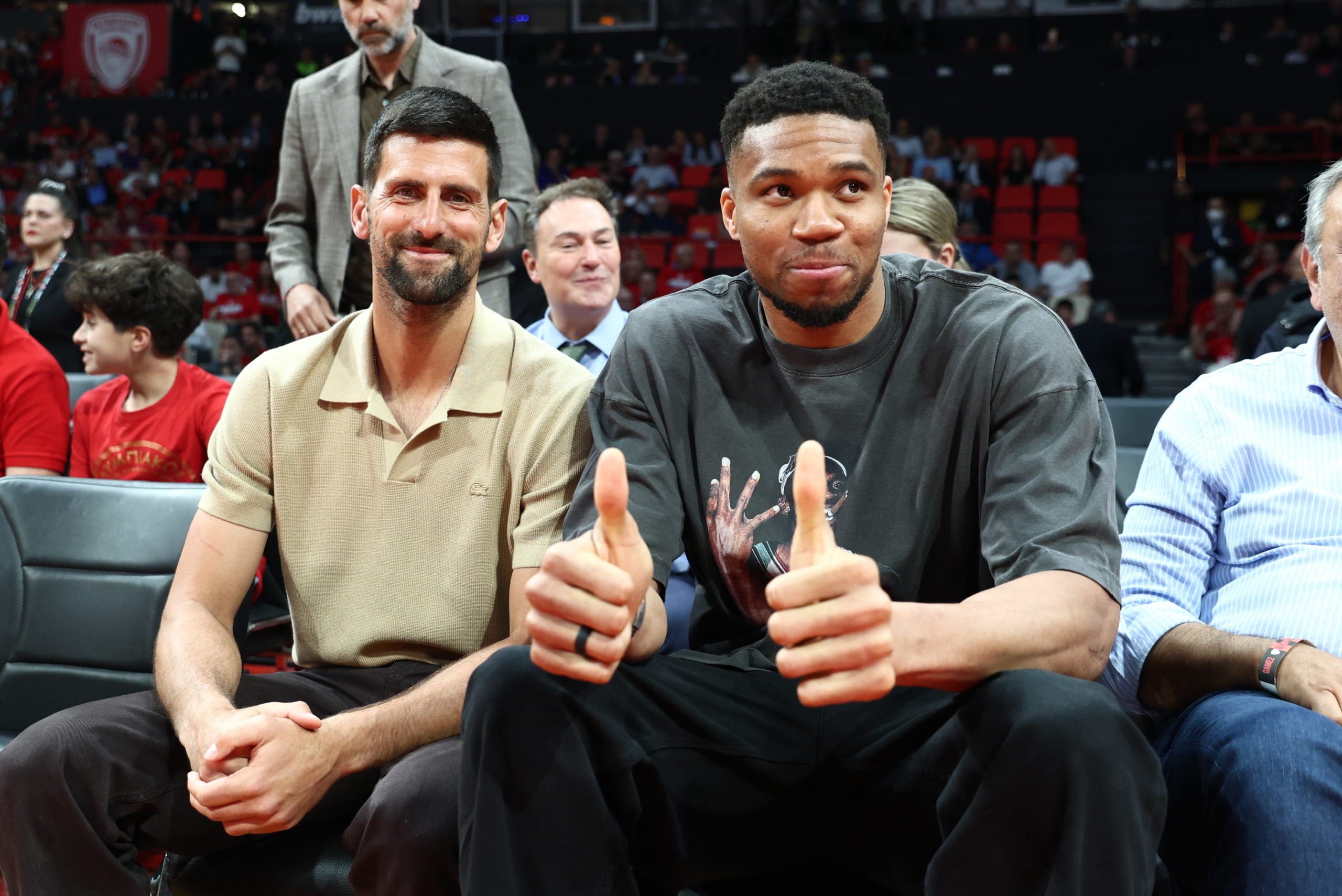 Ολυμπιακός, Μονακό, ΣΕΦ, Γιάννης Αντετοκούνμπο,  Νόβακ Τζόβοβιτς