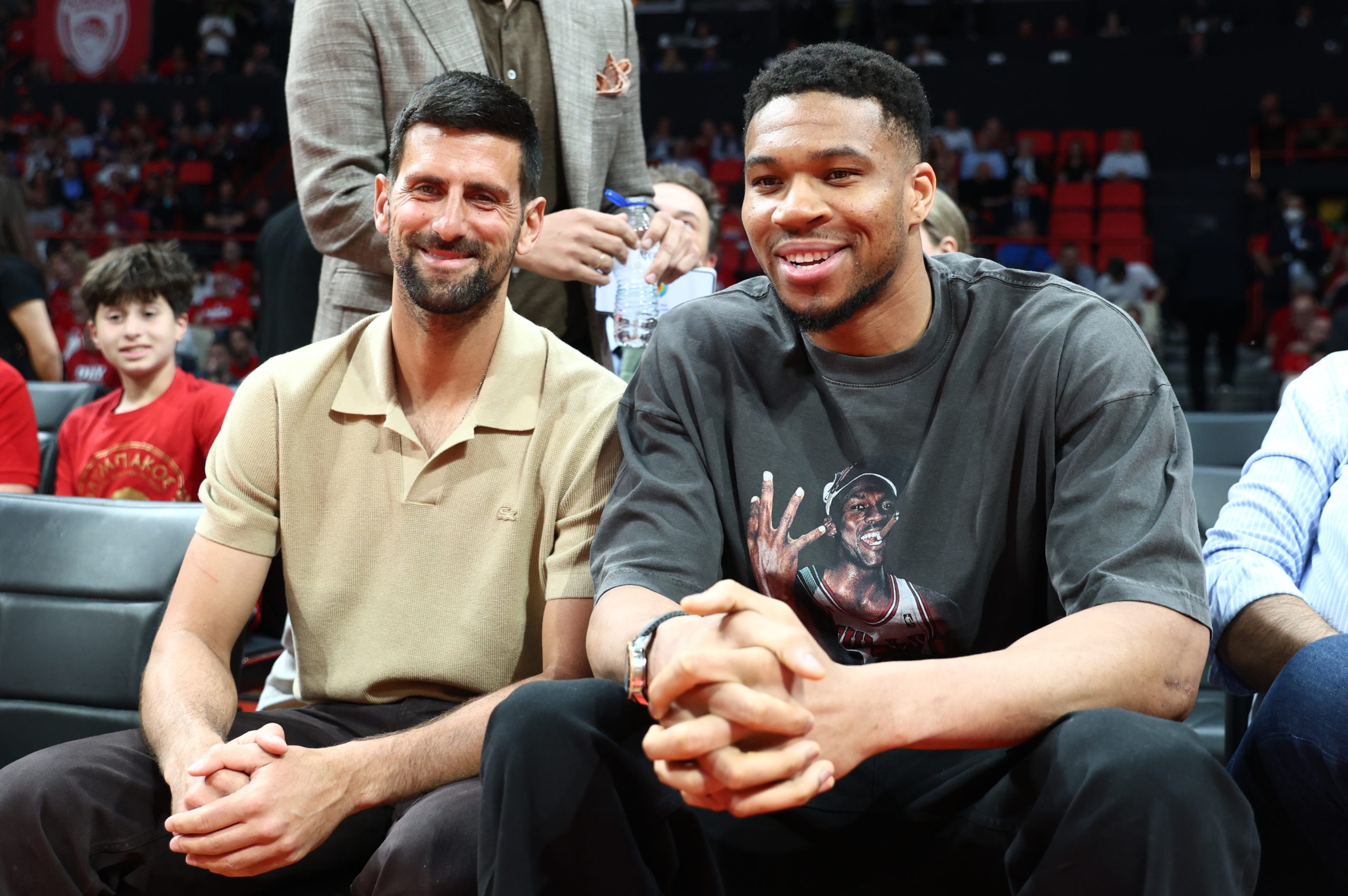 Ολυμπιακός, Μονακό, ΣΕΦ, Γιάννης Αντετοκούνμπο,  Νόβακ Τζόβοβιτς