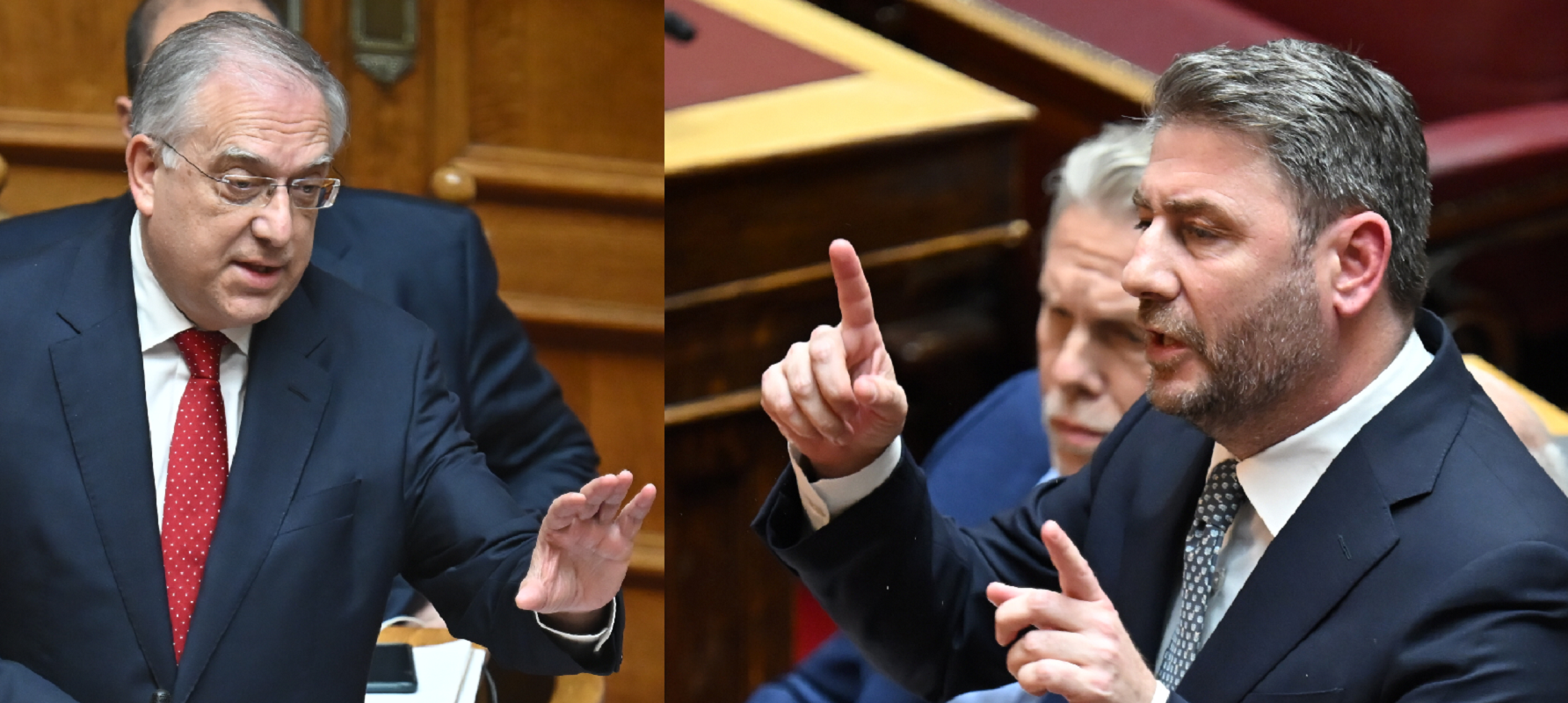 Μετωπική Θεοδωρικάκου – Ανδρουλάκη στη Βουλή – «Όταν κυβερνούσε το ΠΑΣΟΚ δεν υπήρχε ρουσφέτι;» – «Δεν δέχομαι κανέναν συμψηφισμό, θα απολογηθείτε»