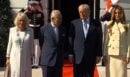 Τραμπ και Μελάνια υποδέχτηκαν το βρετανικό βασιλικό ζεύγος στον Λευκό Οίκο για απογευματινό τσάι - Δείτε βίντεο και φωτογραφίες