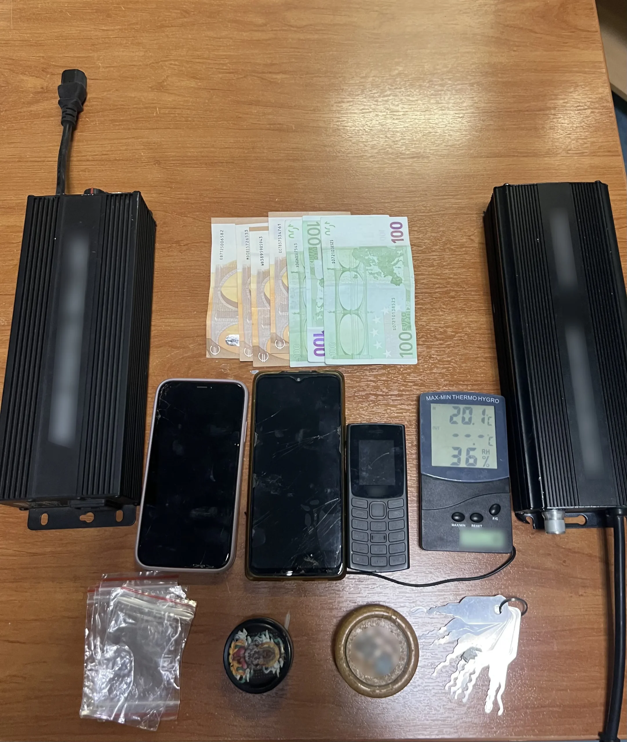 Ευρήματα Ελληνικής Αστυνομίας, Εγκληματική οργάνωση