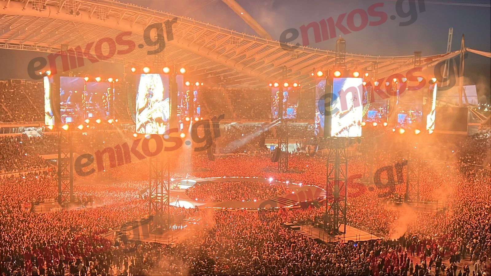 Metallica, ΟΑΚΑ, συναυλία,