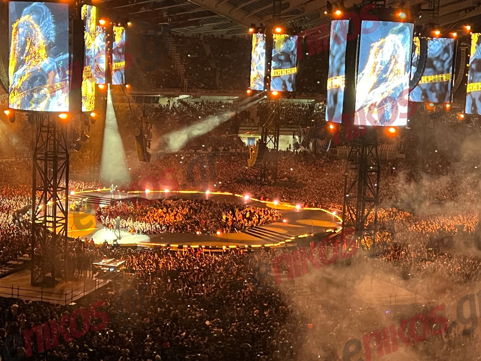 Metallica, ΟΑΚΑ, συναυλία,