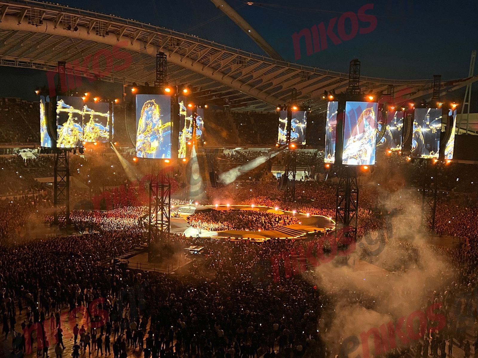 Metallica, ΟΑΚΑ, συναυλία,