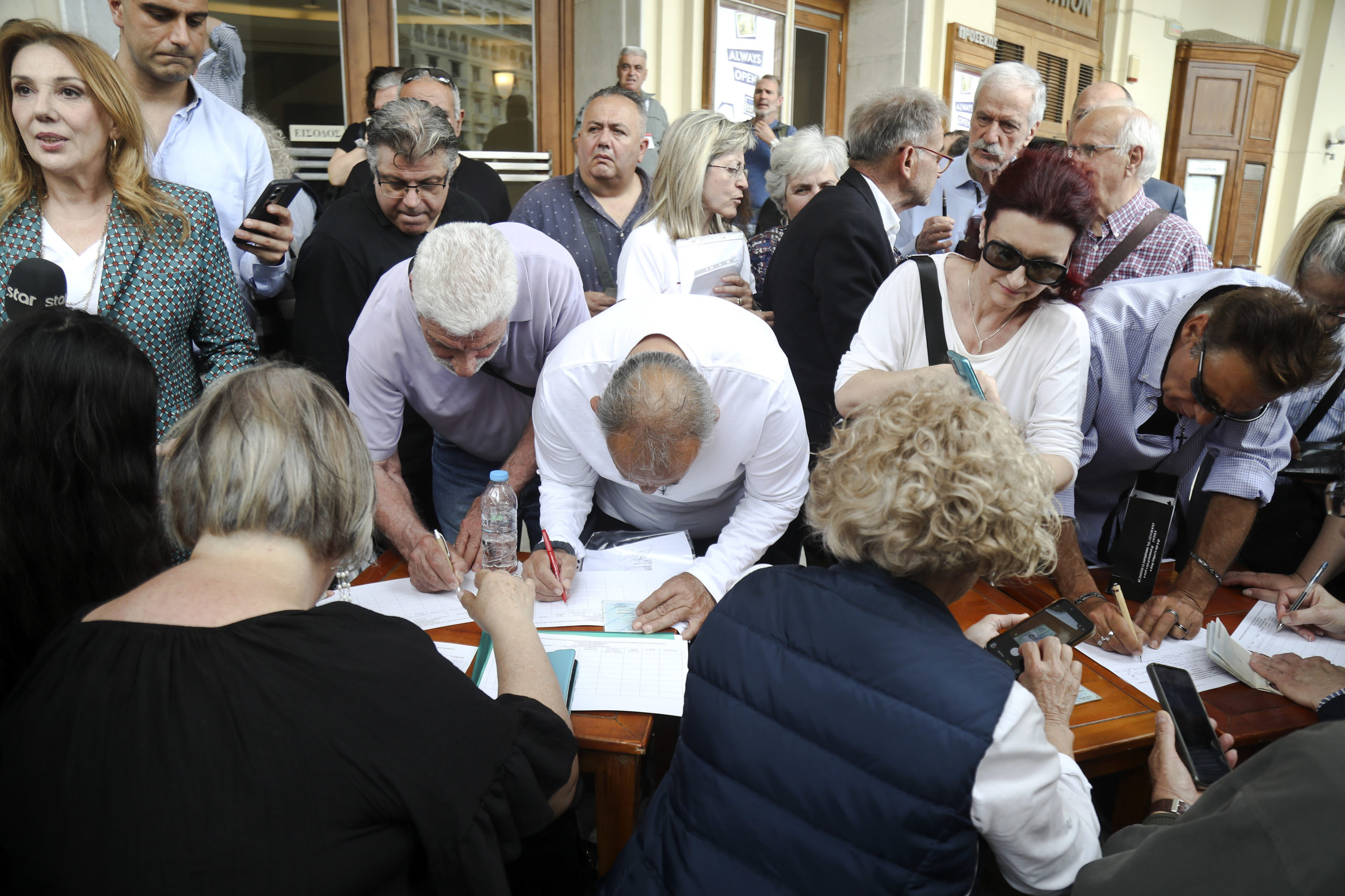 Μαρία Καρυστιανού, Κόμμα, Θεσσαλονίκη
