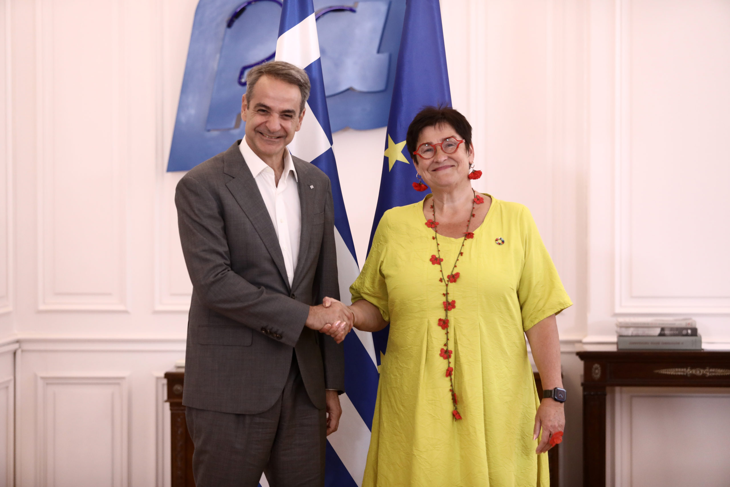Συνάντηση Μητσοτάκη – Μπάιρ: Στο επίκεντρο AI, Δυτικά Βαλκάνια και ο ρόλος του Συμβουλίου της Ευρώπης