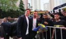 Euroleague: Φωτογραφίες και βίντεο από την αναχώρηση της Φενέρμπαχτσε για την Αθήνα ενόψει του Final Four
