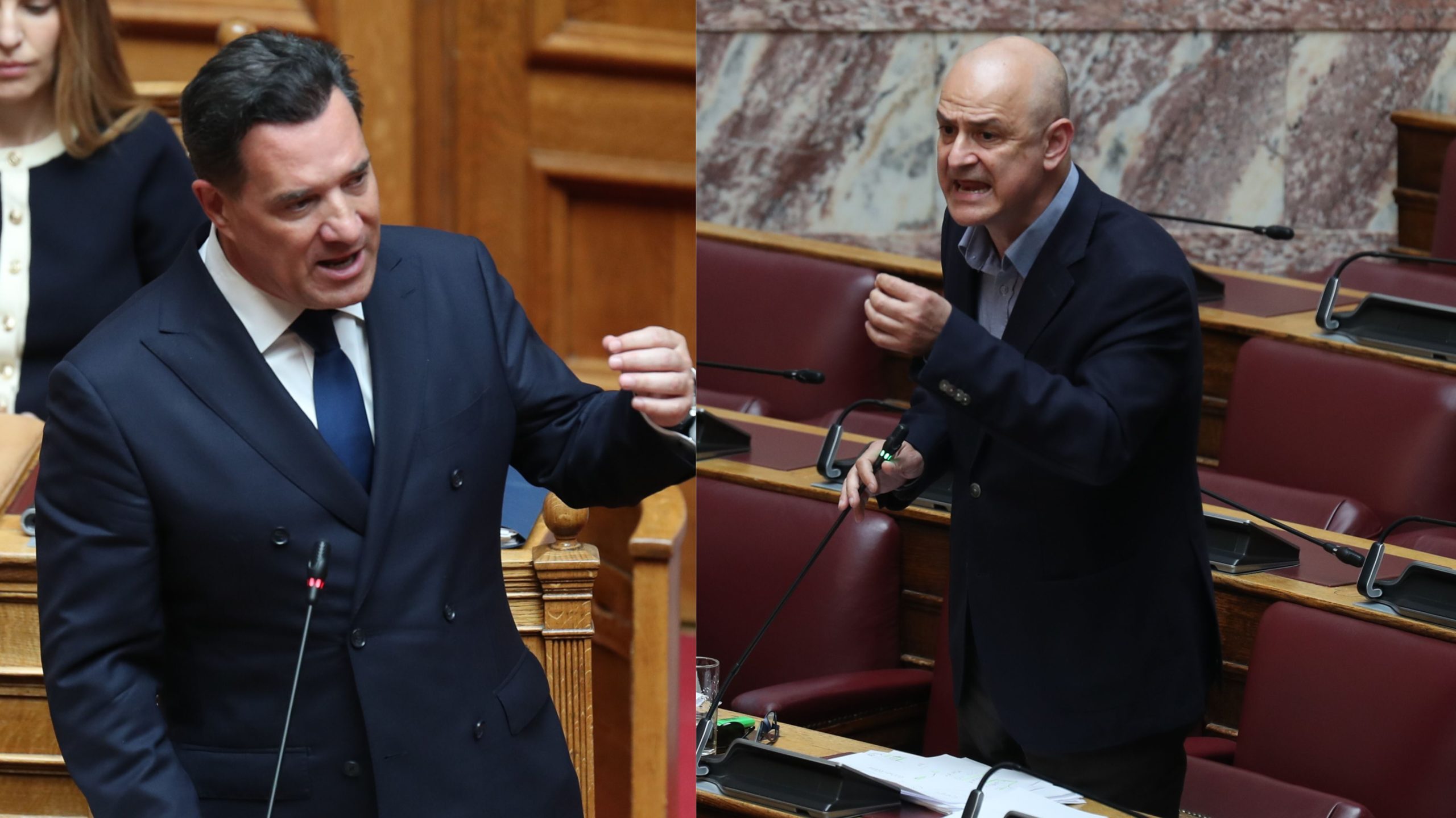 Κόντρα Γεωργιάδη-Καζαμία στη Βουλή: «Είστε επίορκος» – «Δεν ντρέπεστε, είστε άσχετος»
