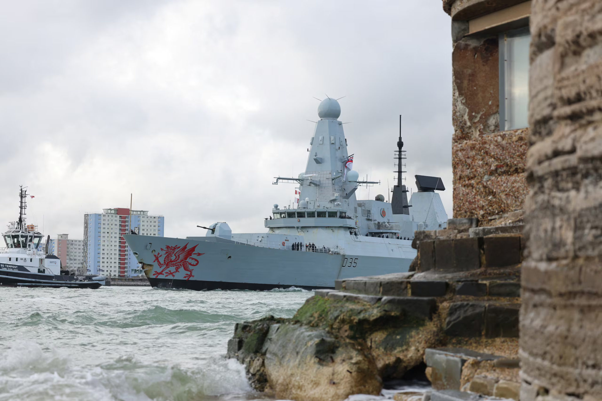 Βρετανία HMS dragon Ορμούζ