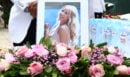 Γωγώ Μαστροκώστα: Συντετριμμένος στον Ιερό Ναό Αγίας Τριάδας ο Τραϊανός Δέλλας – Σε λευκό φέρετρο η σορός της