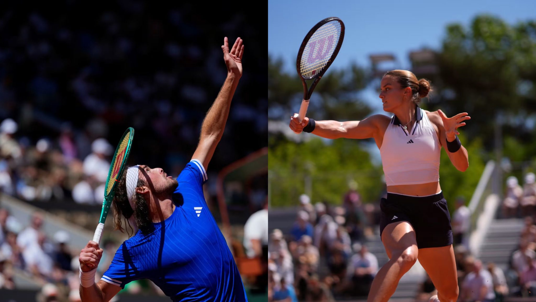 Στέφανος Τσιτσιπάς - Μαρία Σάκκαρη στο Roland Garros