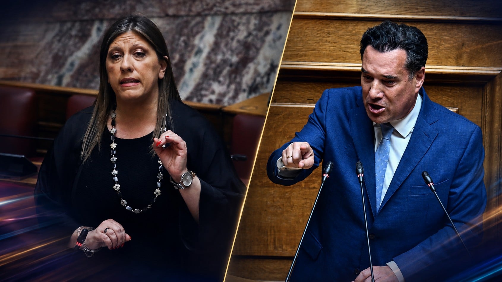 Βουλή: Άγριος καβγάς Κωνσταντοπούλου – Γεωργιάδη – «Είστε παρακρατικός» – «Είστε μεγάλη υποκρίτρια»