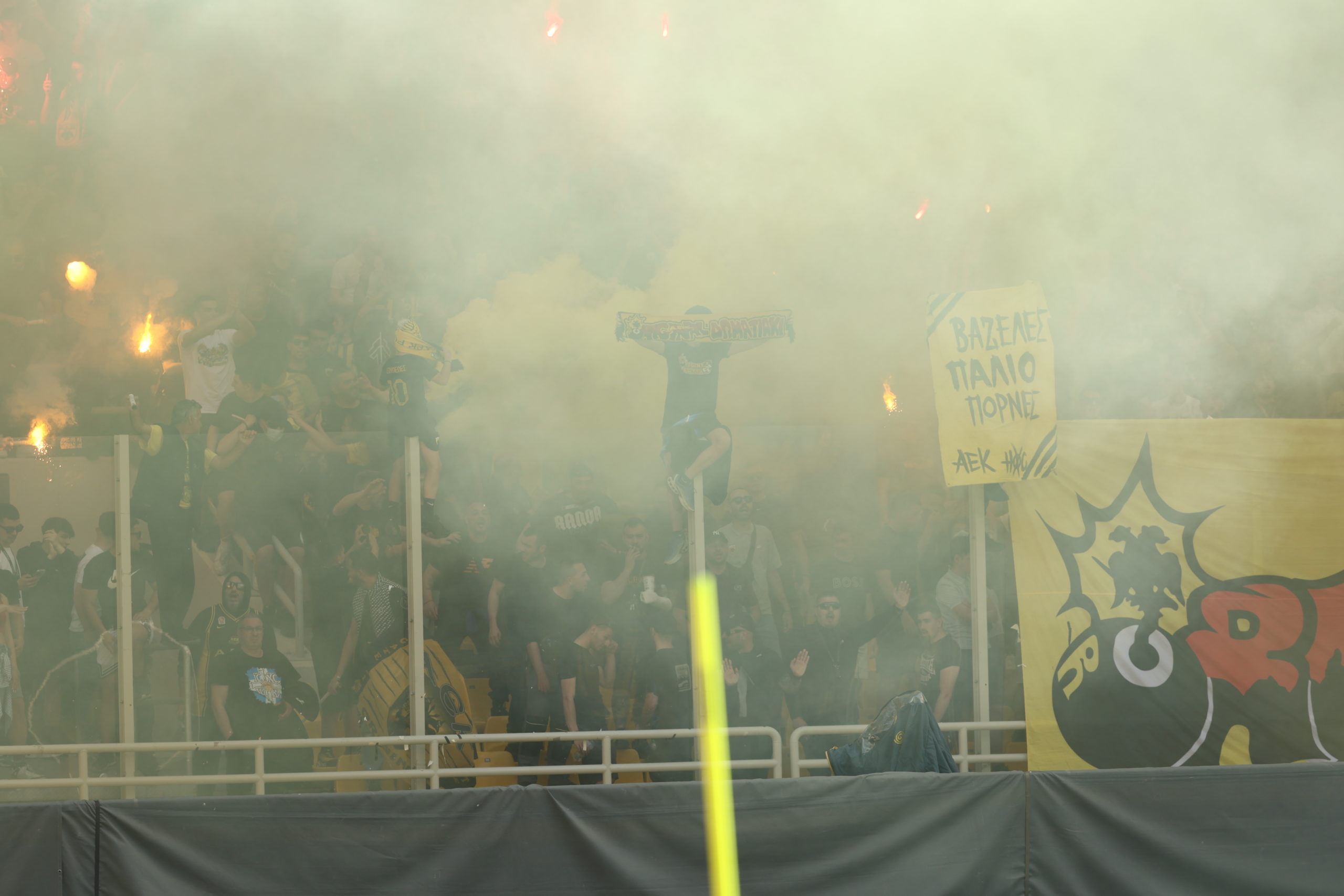 ΑΕΚ, allwyn arena, προπόνηση, φίλαθλοι