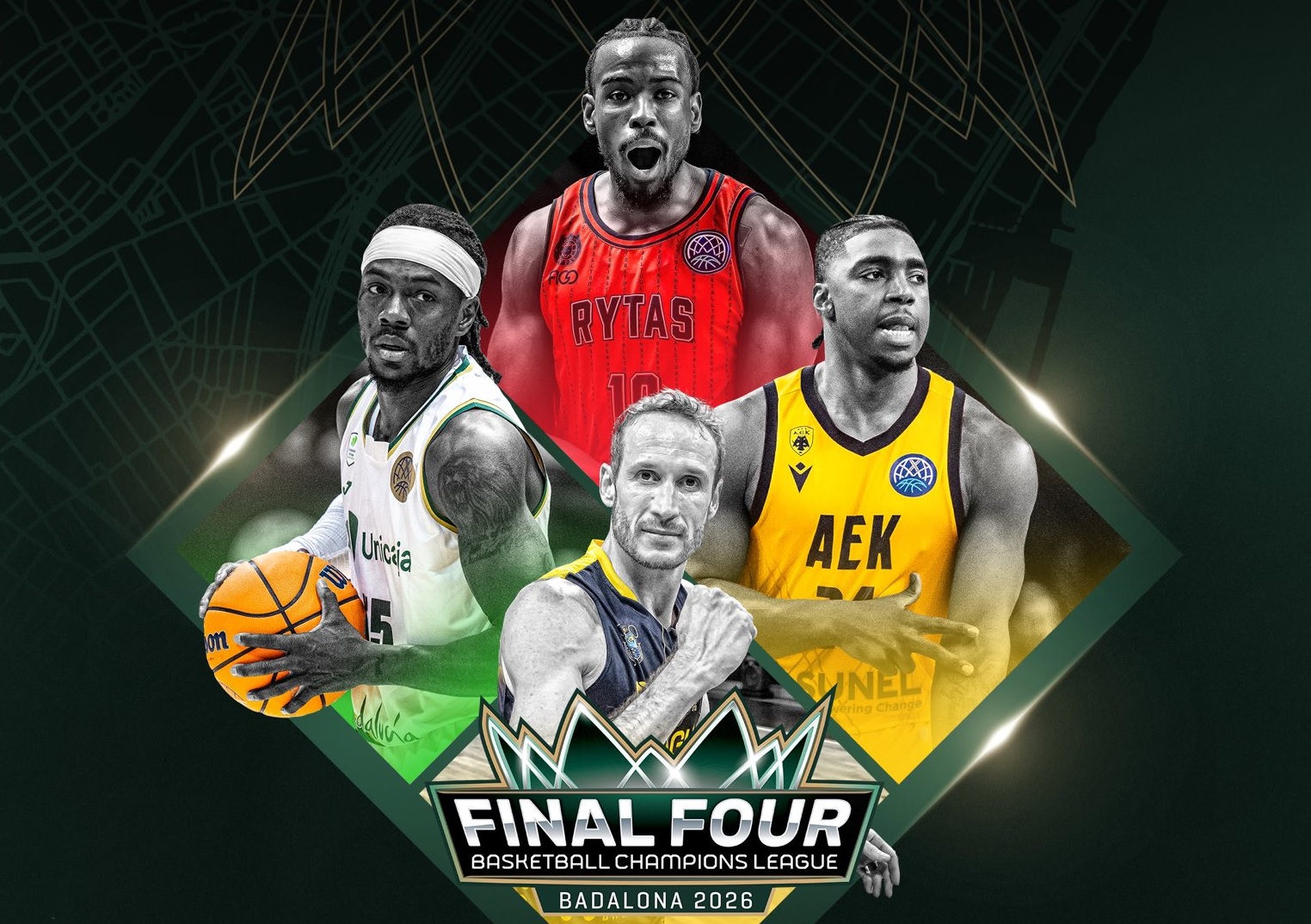 ΑΕΚ: Για την υπέρβαση η Ένωση στο Final 4 του Basketball Champions League