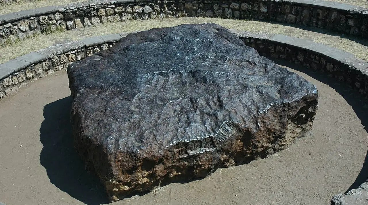 Ο μετεωρίτης Χόμπα. Πηγή: GIRAUD Patrick / Wikimedia Commons