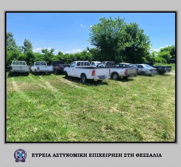 εγκληματική οργάνωση, Λάρισα, Καρδίτσα, κλοπή χαλκού