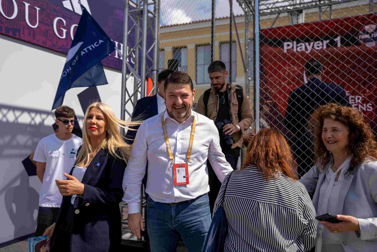 Χαμογελαστός ο Νίκος Χαρδαλιάς
