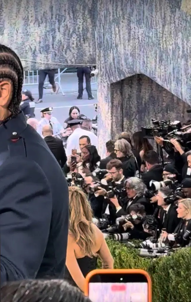 Met Gala 2026, διαδηλωτής
