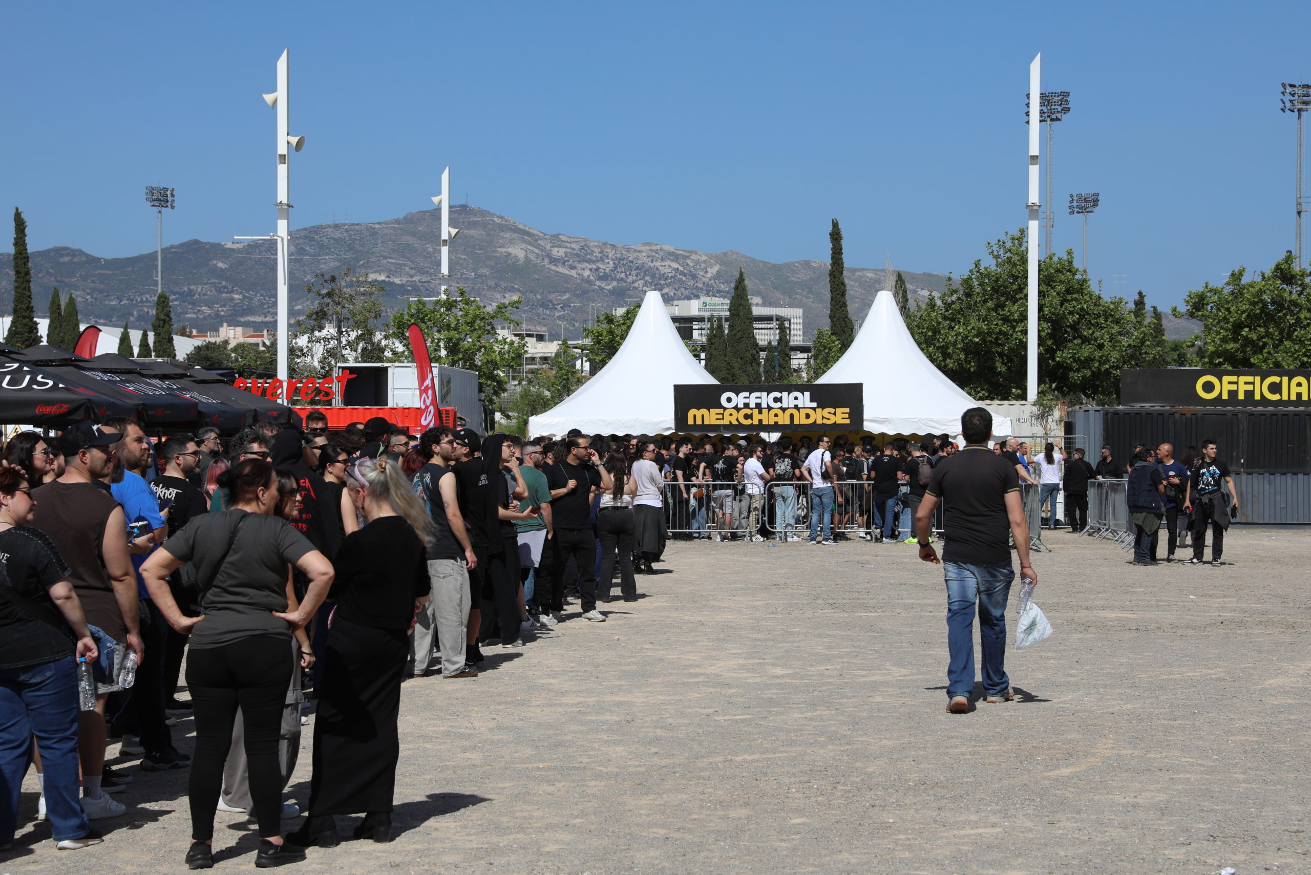 Metallica, ΟΑΚΑ, συναυλία, Ουρές