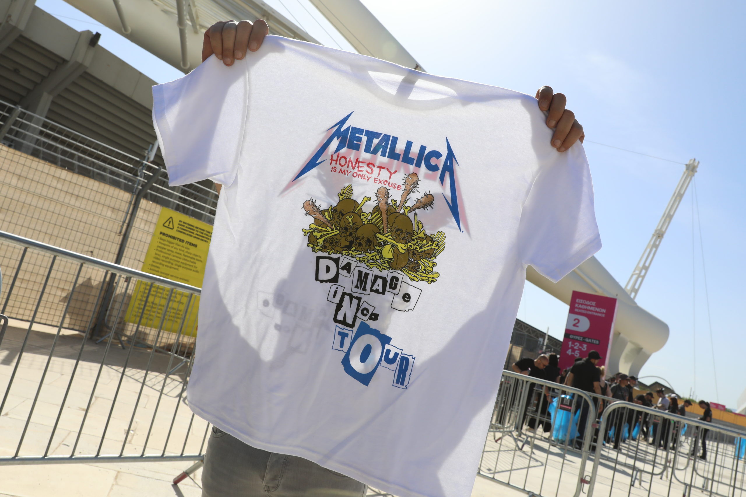 Metallica, ΟΑΚΑ, συναυλία, Ουρές