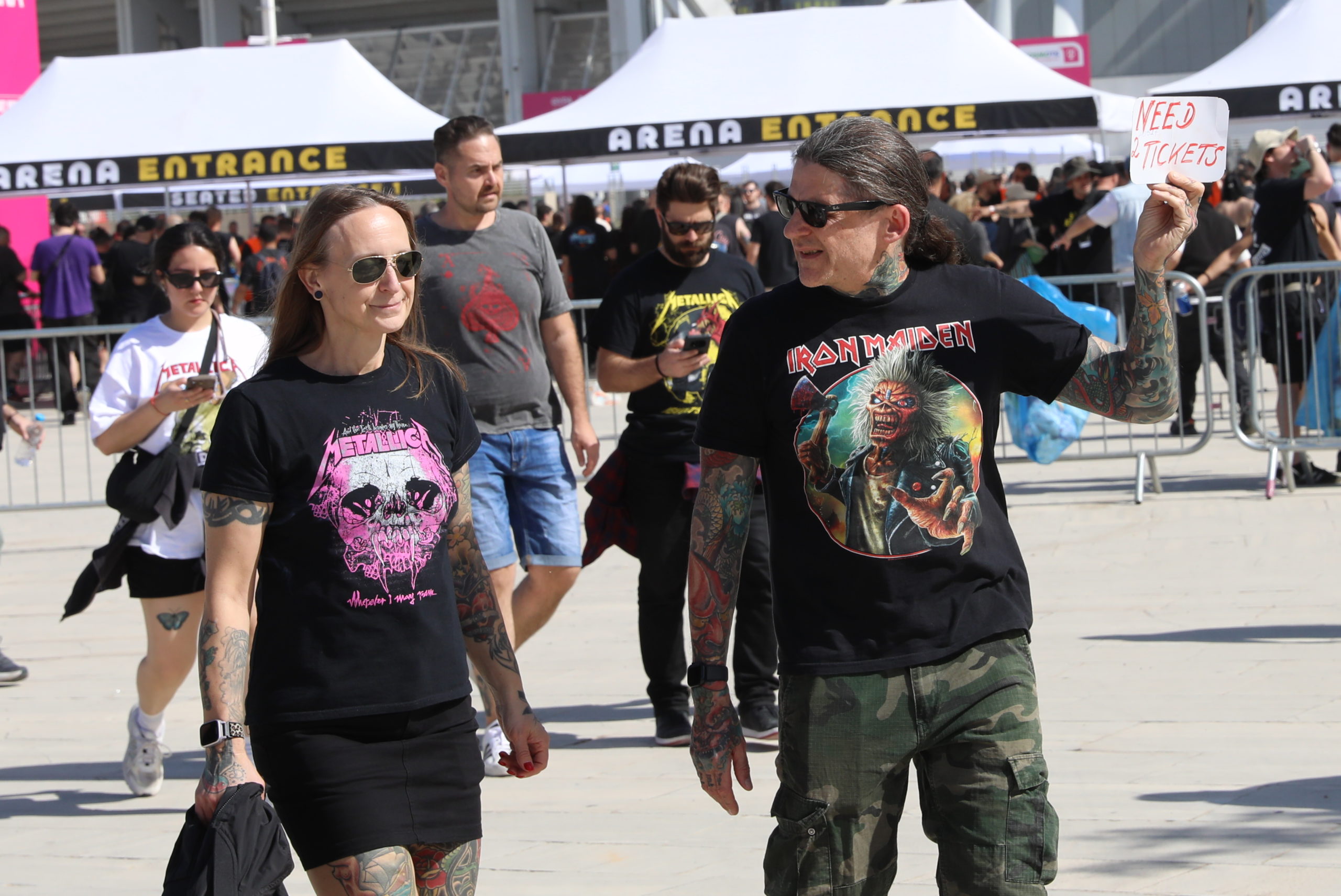 Metallica, ΟΑΚΑ, συναυλία, Ουρές