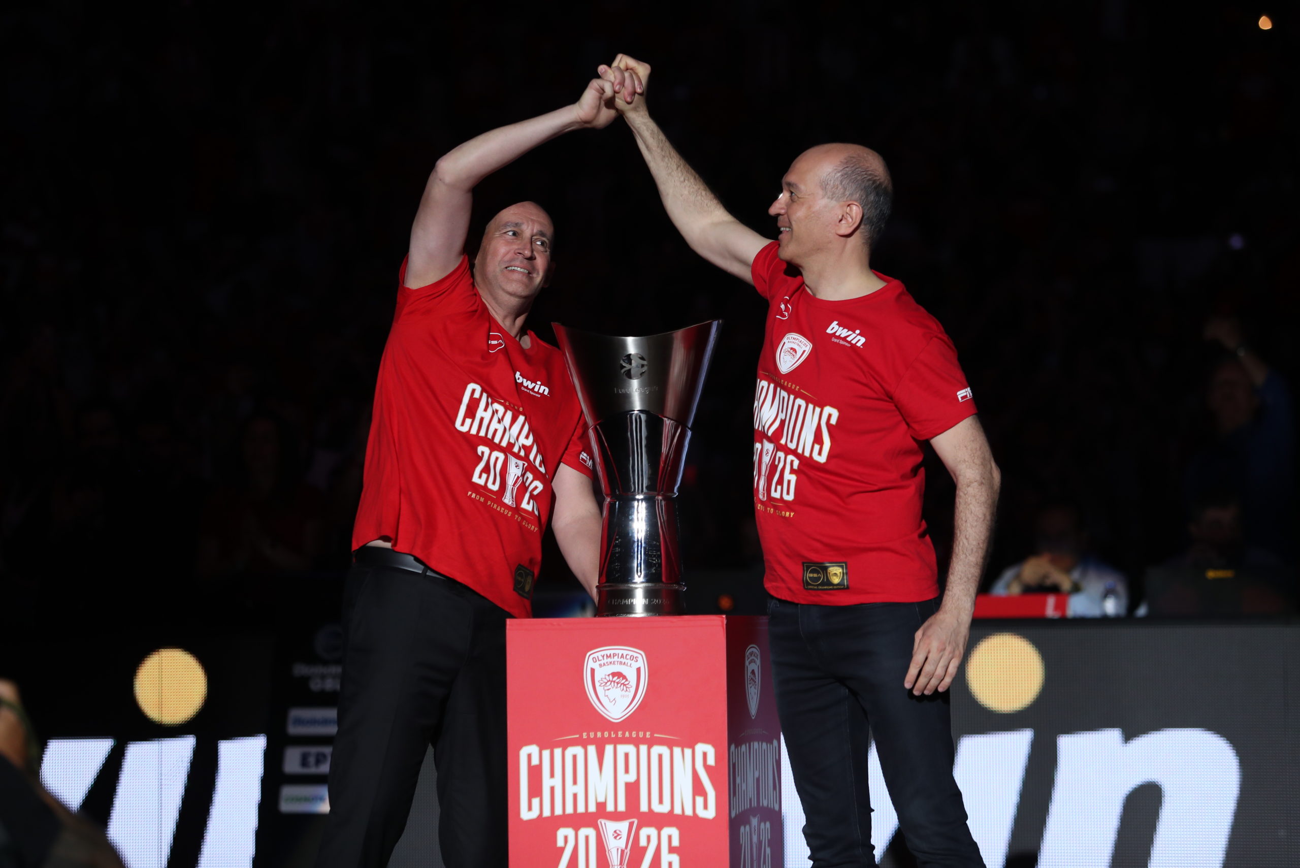 Ολυμπιακός, ΣΕΦ, Euroleague, τρόπαιο