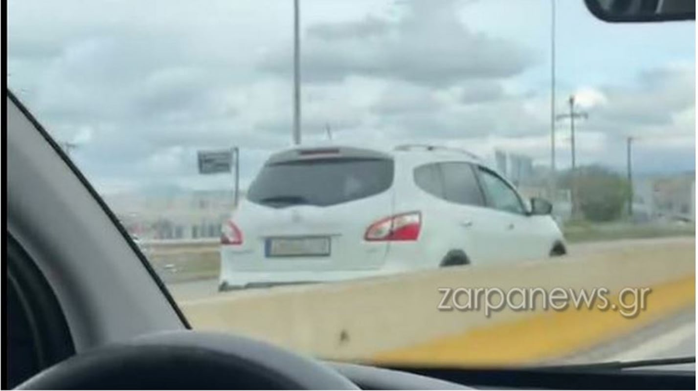 Ρέθυμνο: Οδηγούσε στο αντίθετο ρεύμα στην Εθνική Οδό ενώ περνούσαν αυτοκίνητα – Δείτε βίντεο