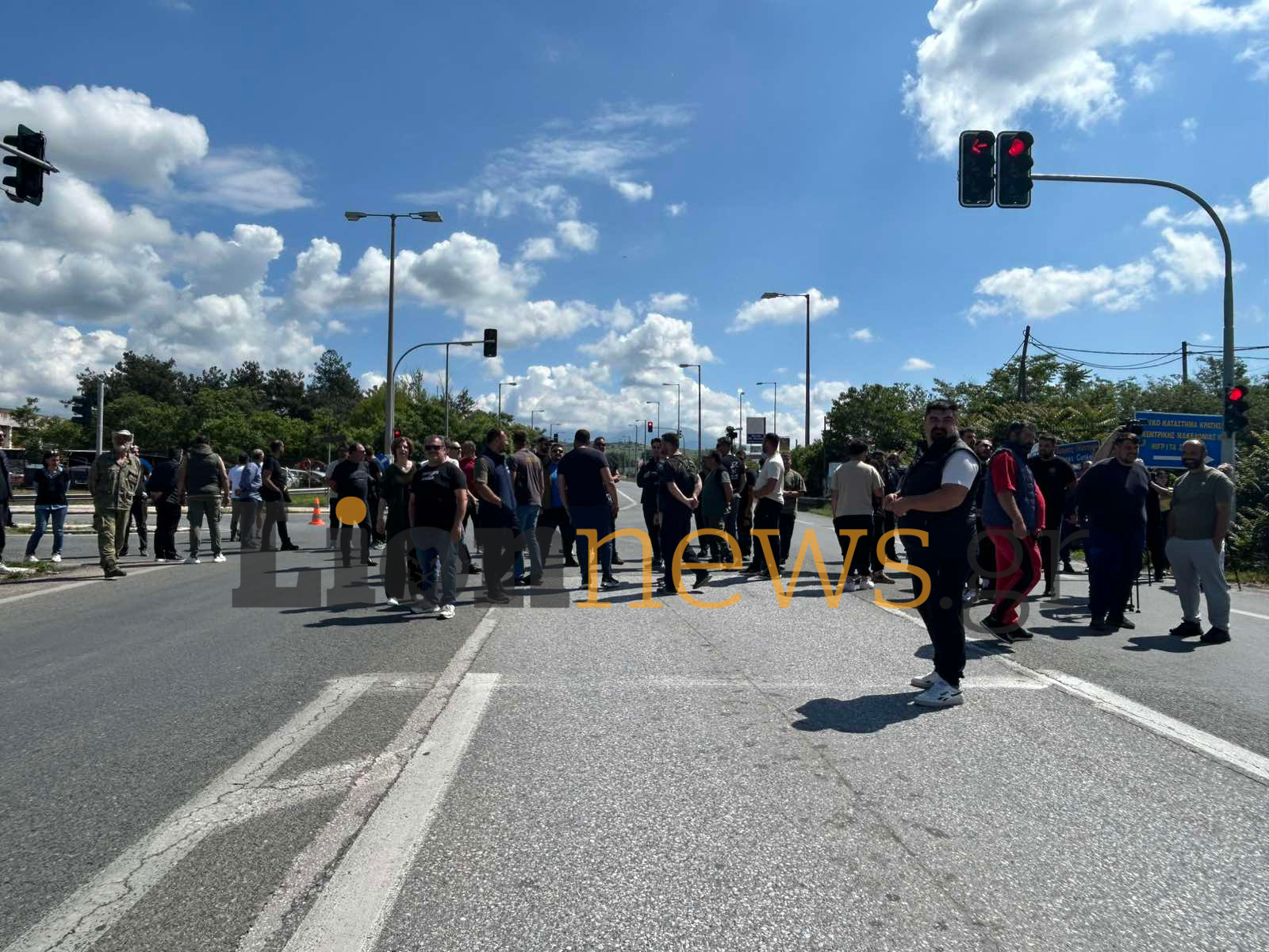 Σέρρες: Ένταση μεταξύ αγροτών και δυνάμεων της αστυνομίας