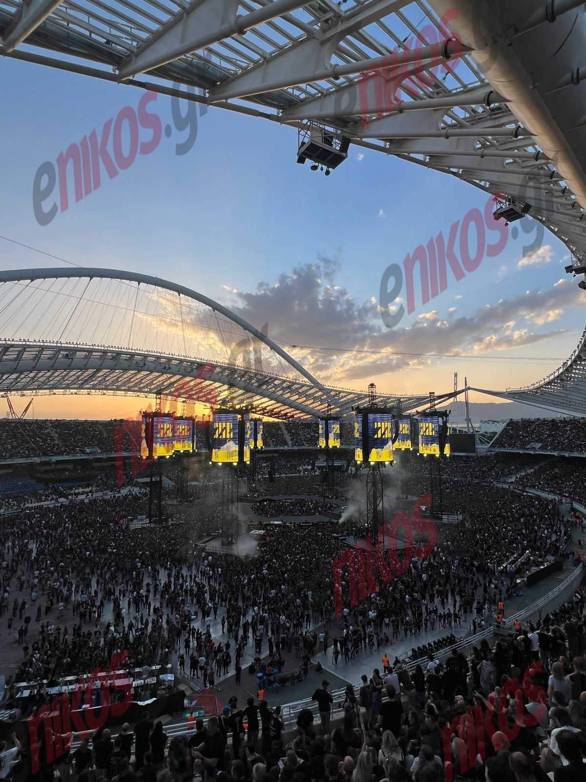 Metallica, ΟΑΚΑ, συναυλία,