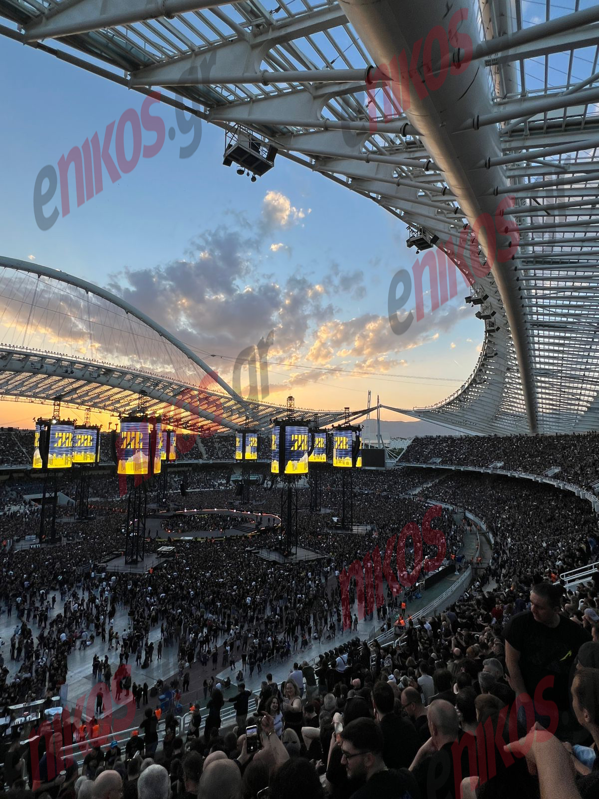 Metallica, ΟΑΚΑ, συναυλία,