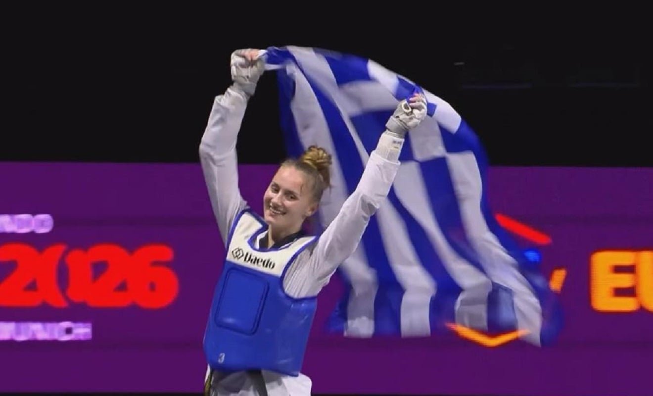 Τάε Κβον Ντο: Πρωταθλήτρια Ευρώπης η Στέλλα Μαρεντάκη