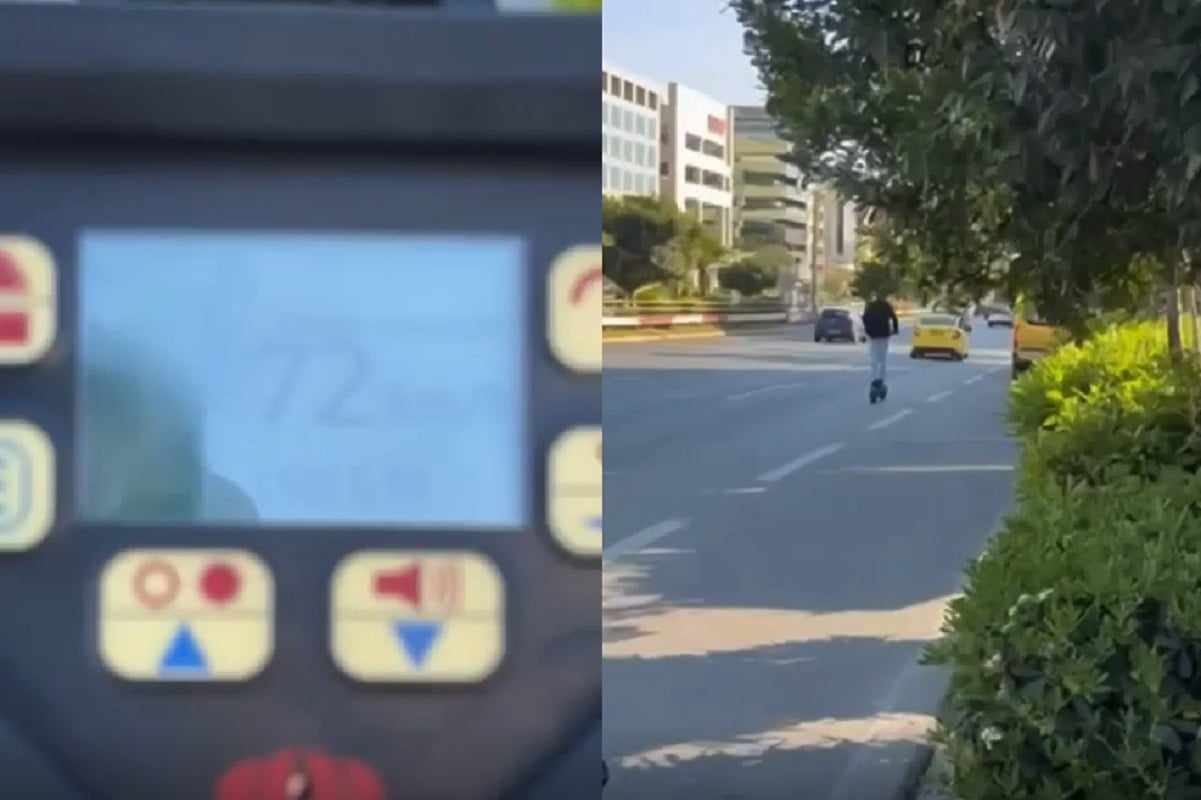 Συνελήφθη Αιγύπτιος που έτρεχε με 72 χλμ. την ώρα με ηλεκτρικό πατίνι στη Συγγρού – Δείτε βίντεο