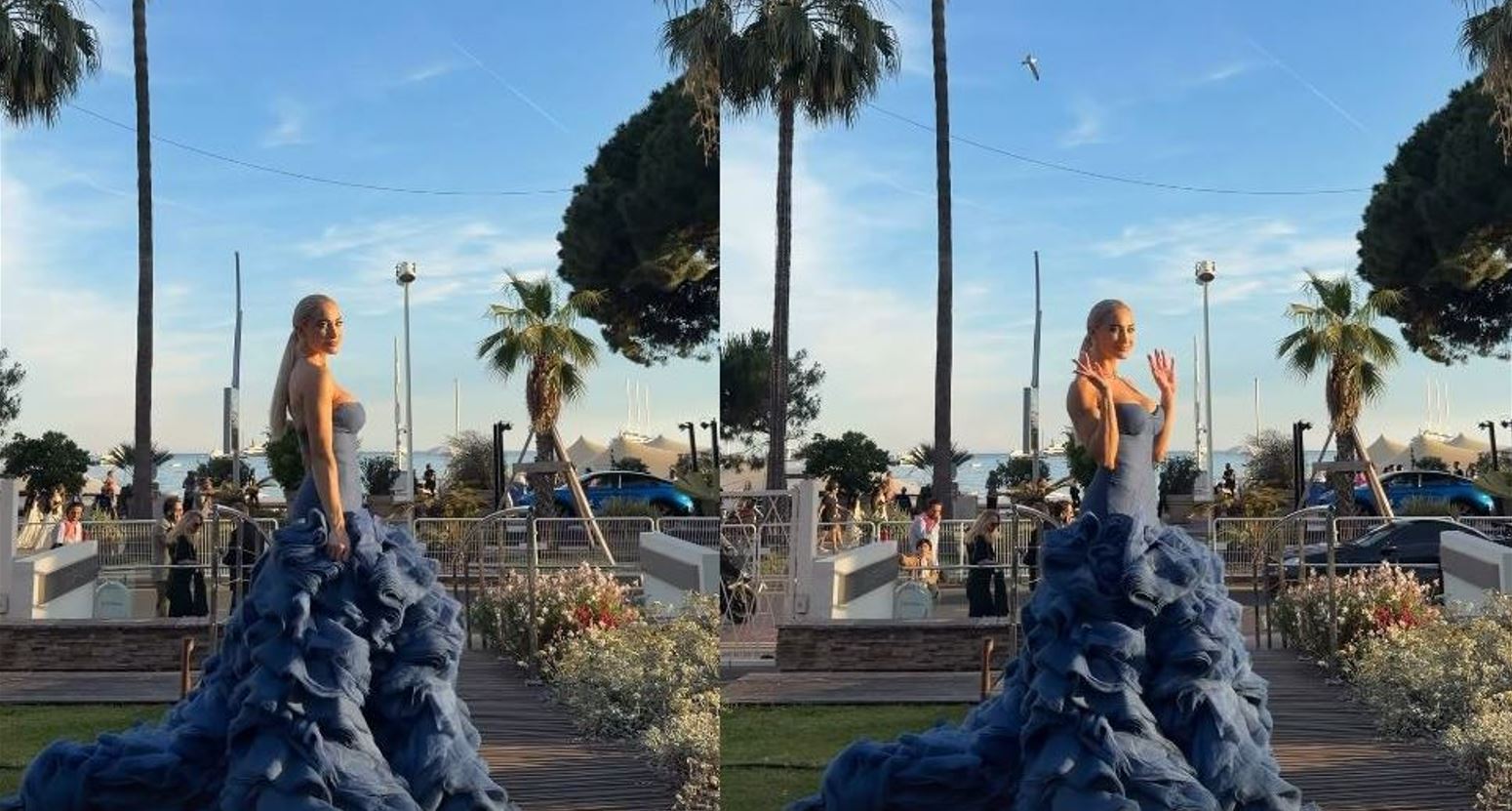 Ιωάννα Τούνη: Η εντυπωσιακή εμφάνιση στο Φεστιβάλ των Καννών – Βίντεο