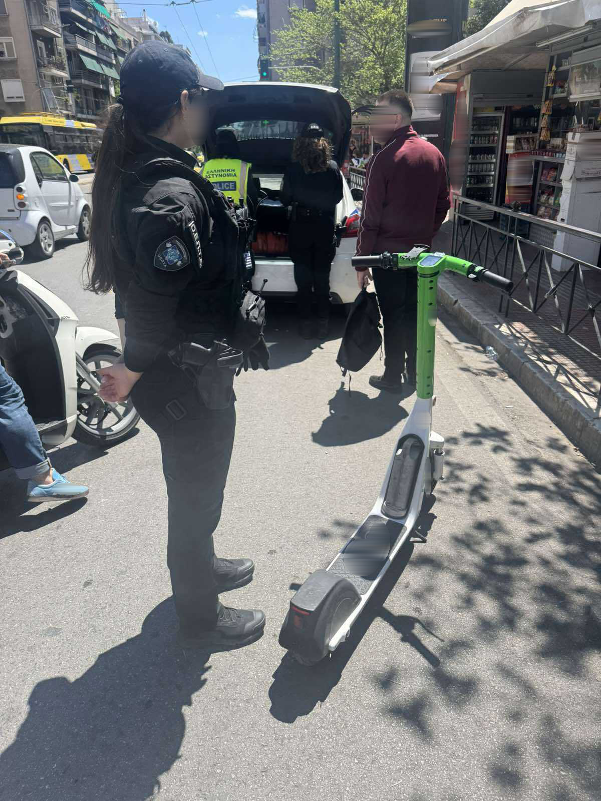 Ηλεκτρικά πατίνια, έλεγχοι, τροχαία