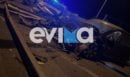 Σοβαρό τροχαίο στον δρόμο Χαλκίδας – Σχηματαρίου, σμπαράλια δύο αυτοκίνητα - Δείτε φωτογραφίες
