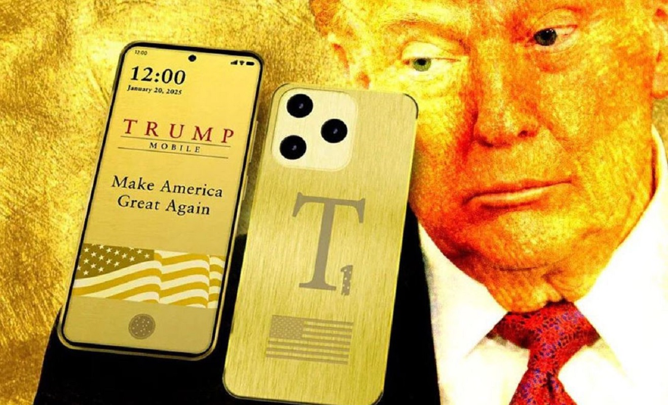 Το «χρυσό» MAGA κινητό του Τραμπ άρχισε να αποστέλλεται – Ερωτήματα για το αν είναι πραγματικά «Made in USA»