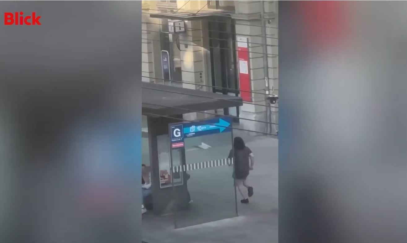 Ελβετία: Ο δράστης που μαχαίρωσε 3 άτομα φώναζε «Αλλάχου Άκμπαρ» – Δείτε βίντεο από τη σύλληψη