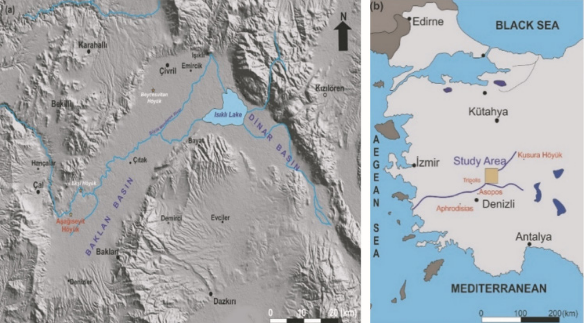 Η τοποθεσία του Aşağıseyit Höyük. Πηγή: Konakçı, E., 2026, Arkeoloji Dergisi