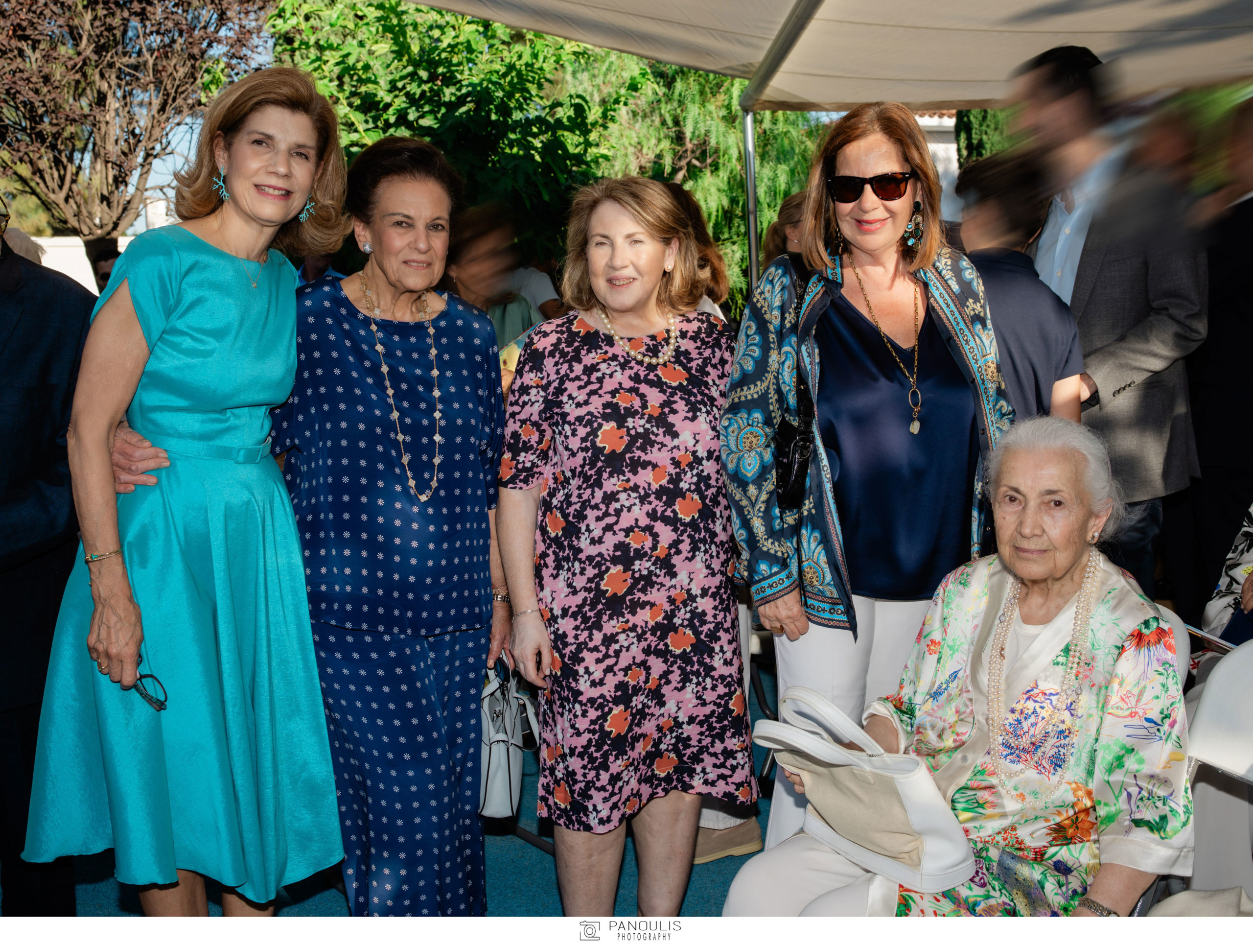 Τατιάνα Γκούσκου, Διευθύντρια Νηπιαγωγείου «Ι.Μ. Καρράς», Φωτεινή Λιβανού, Αννίκα Παπαντωνίου, Πρόεδρος Επιτροπής Centennial, Τατιάνα Σπινάρη-Πολλάλη, Λέλα Βελλή