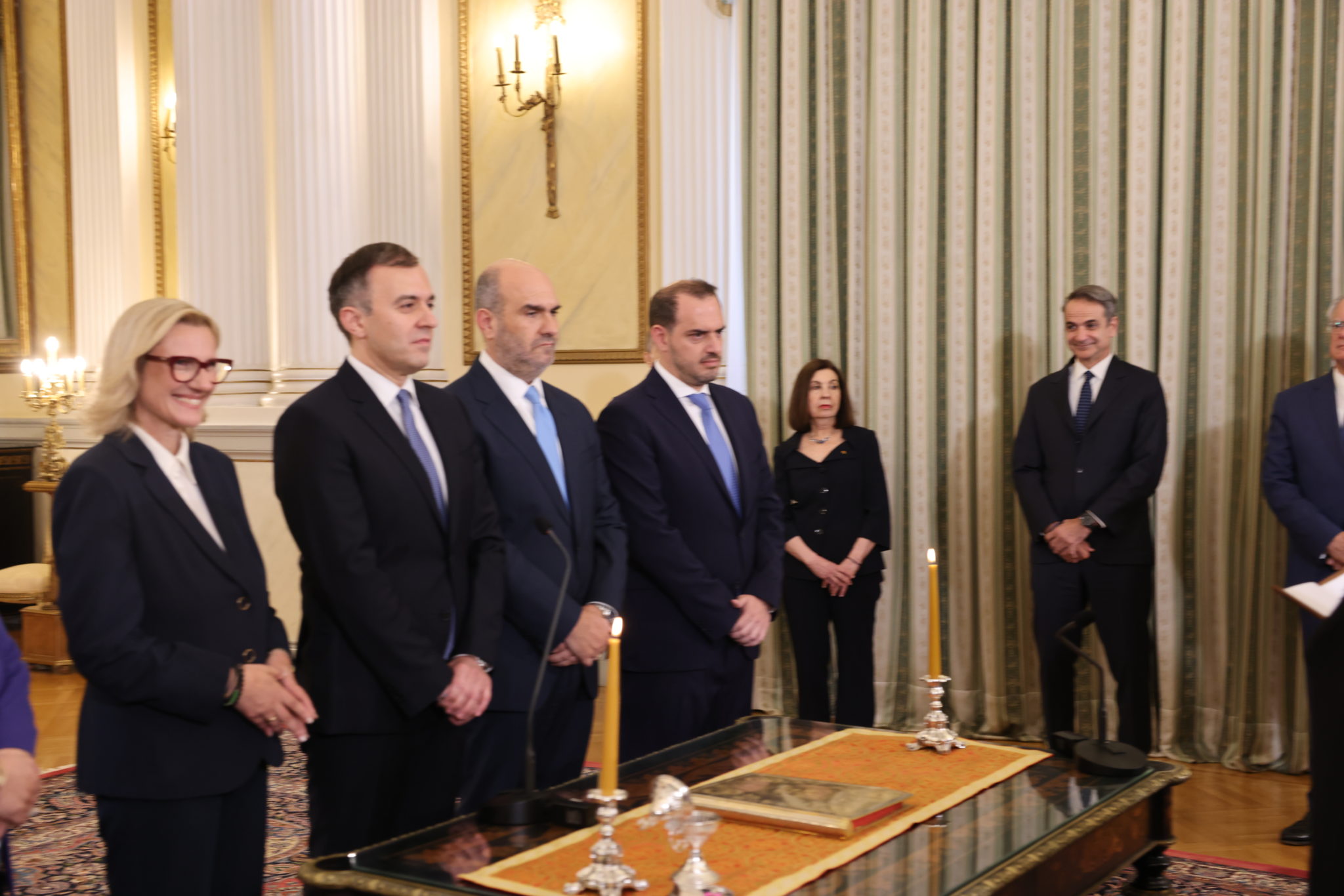 Η ορκωμοσία των νέων μελών της Κυβέρνησης