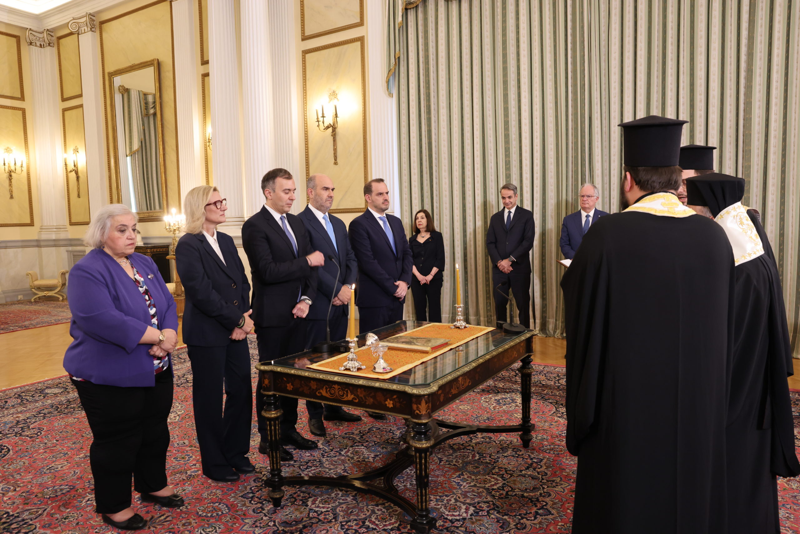 Η ορκωμοσία των νέων μελών της Κυβέρνησης