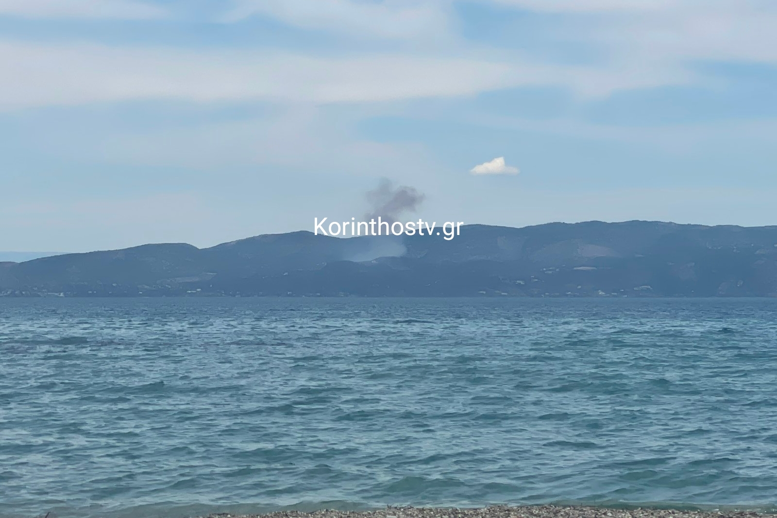 Φωτιά στο Λουτράκι