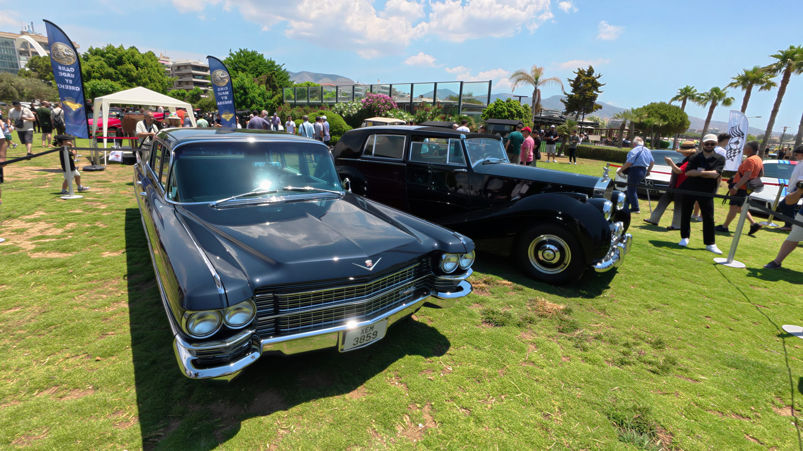 Alimos Classic Car Sunday: Επικό σε… ίππους με ρεκόρ επισκεπτών – Εντυπωσιακές εικόνες από τις εκθαμβωτικές λιμουζίνες του Ωνάση, το κλασικό Triumph TR3 και τα άλλα supercars