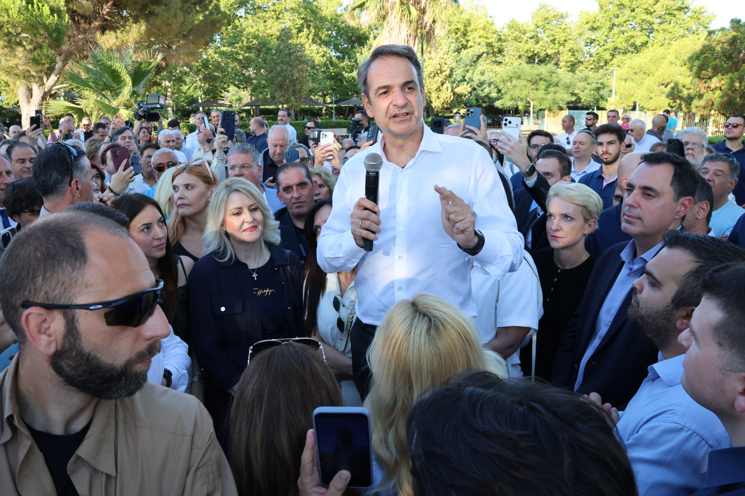 Μητσοτάκης για Τσίπρα-Ανδρουλάκη: «Ο “Τζάμπα 1” ανταγωνίζεται τον “Τζάμπα 2” – Μόνο η ΝΔ έχει σχέδιο για την επόμενη ημέρα»