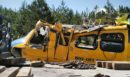 Ολοκληρώθηκε η ανέλκυση του πυροσβεστικού ελικοπτέρου από τη λίμνη Αώου - ΒΙΝΤΕΟ