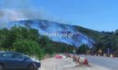Θεσσαλονίκη: Φωτιά σε δασική έκταση μεταξύ Πεύκων και Φιλύρου - Μήνυμα από το 112