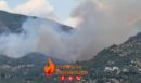 Φωτιά στην Κορινθία: Μήνυμα από το 112 - «Παραμείνετε σε ετοιμότητα»