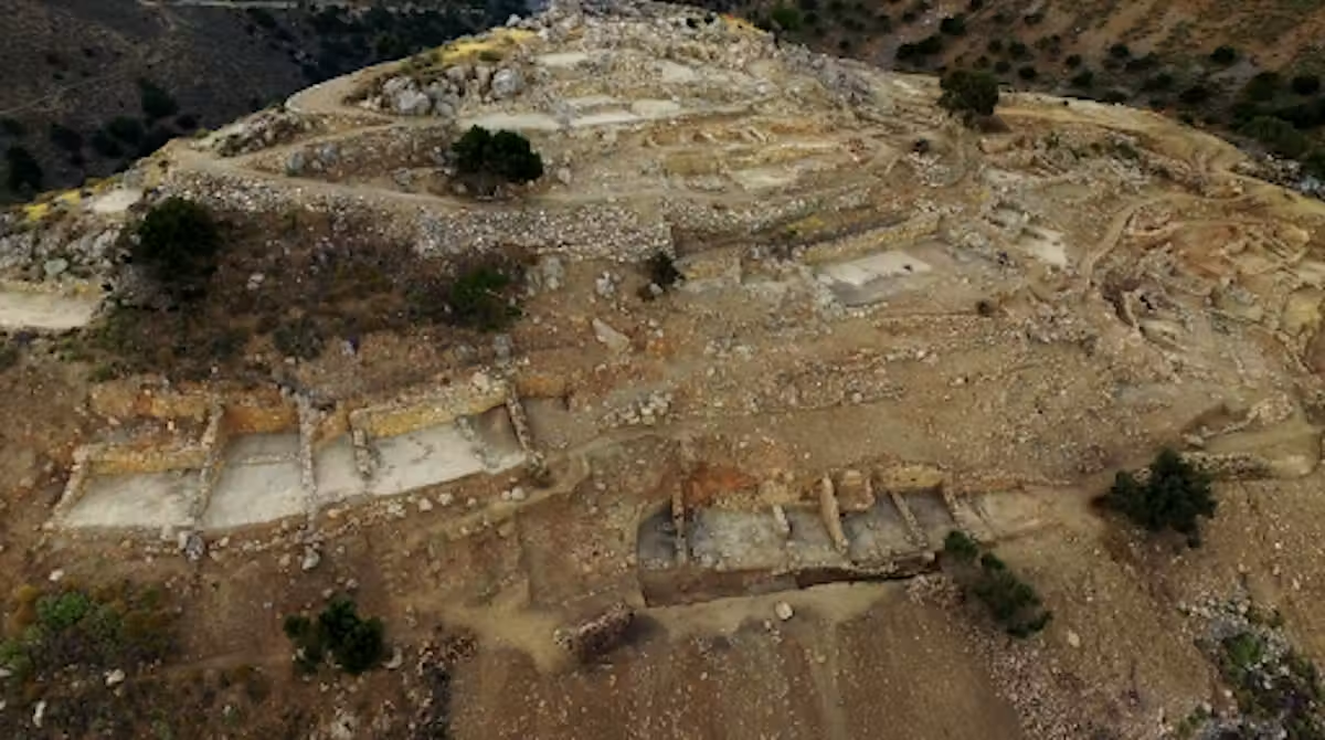 Η τοποθεσία του Αζωριά στην Κρήτη. The Azoria Project